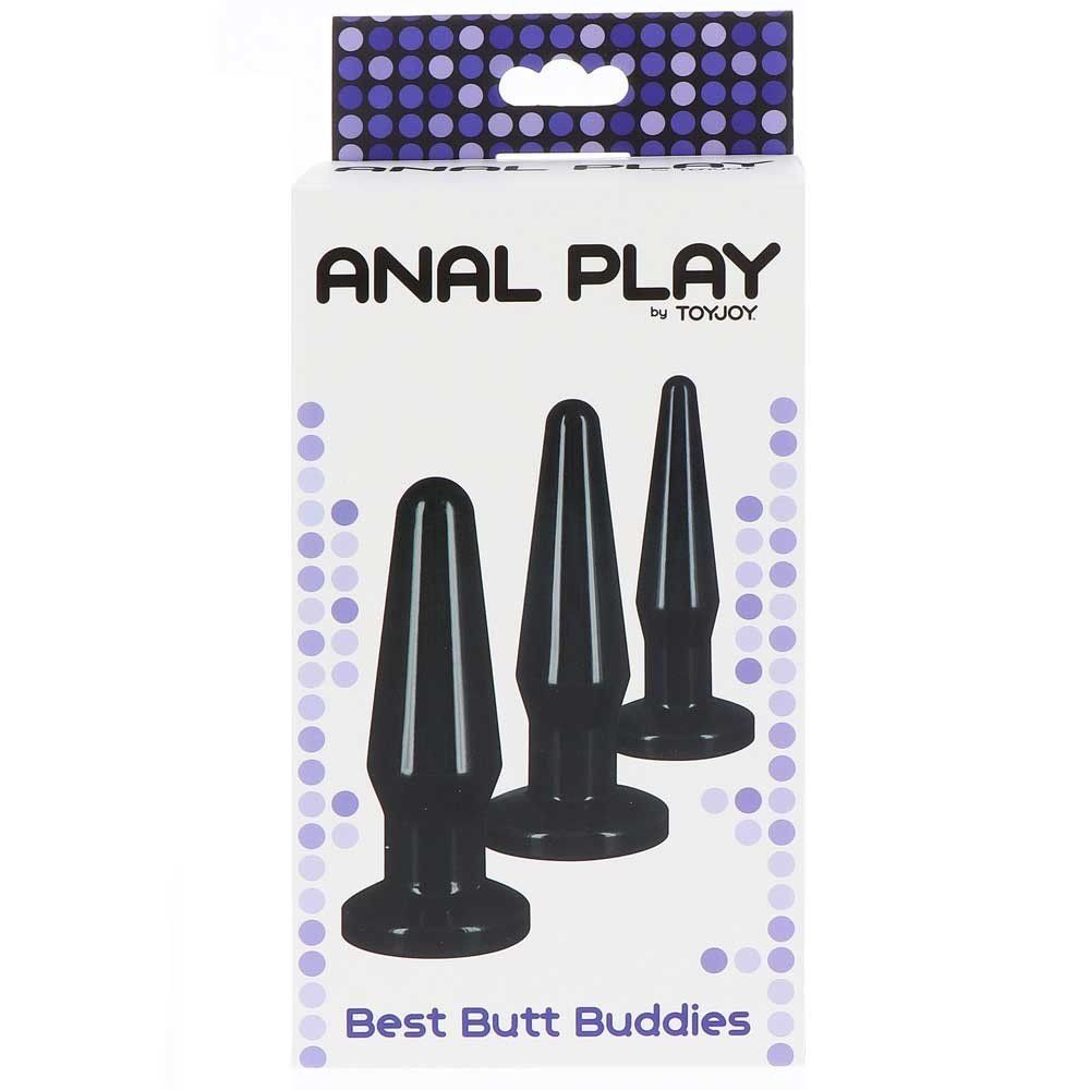 ToyJoy Anal Play Best Buddies Anal Alıştırıcı Set-Black