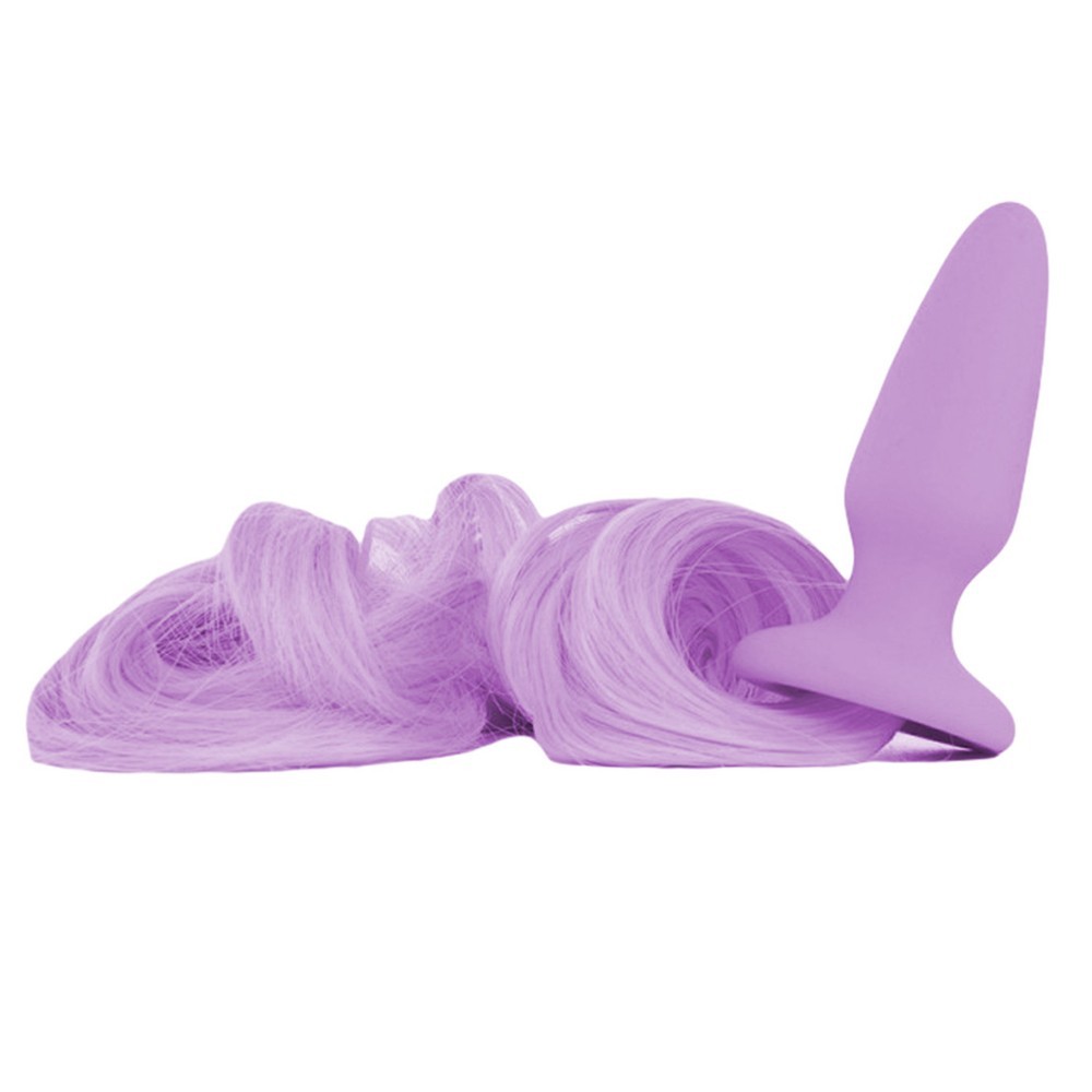 NS Novelties Unicorn Tails Pastel Purple Kuyruklu Anal Plug