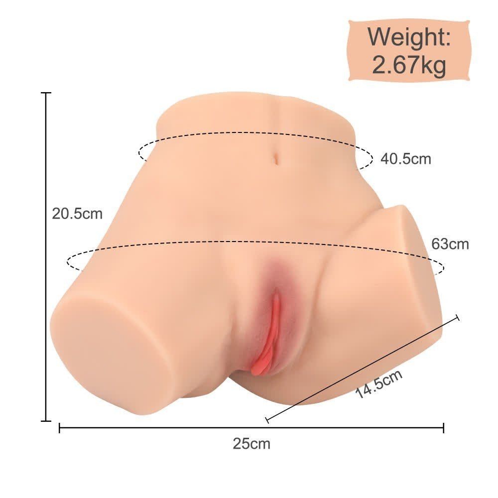 Shequ Eva Ass Hip Realistik Kalça Masturbator SQ-MA50098