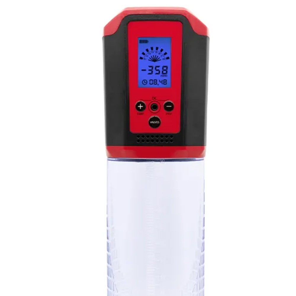 bAŞKa Canwin Bigger Man Passion Pump 8 Speed Otomatik Penis Pompası-Blue