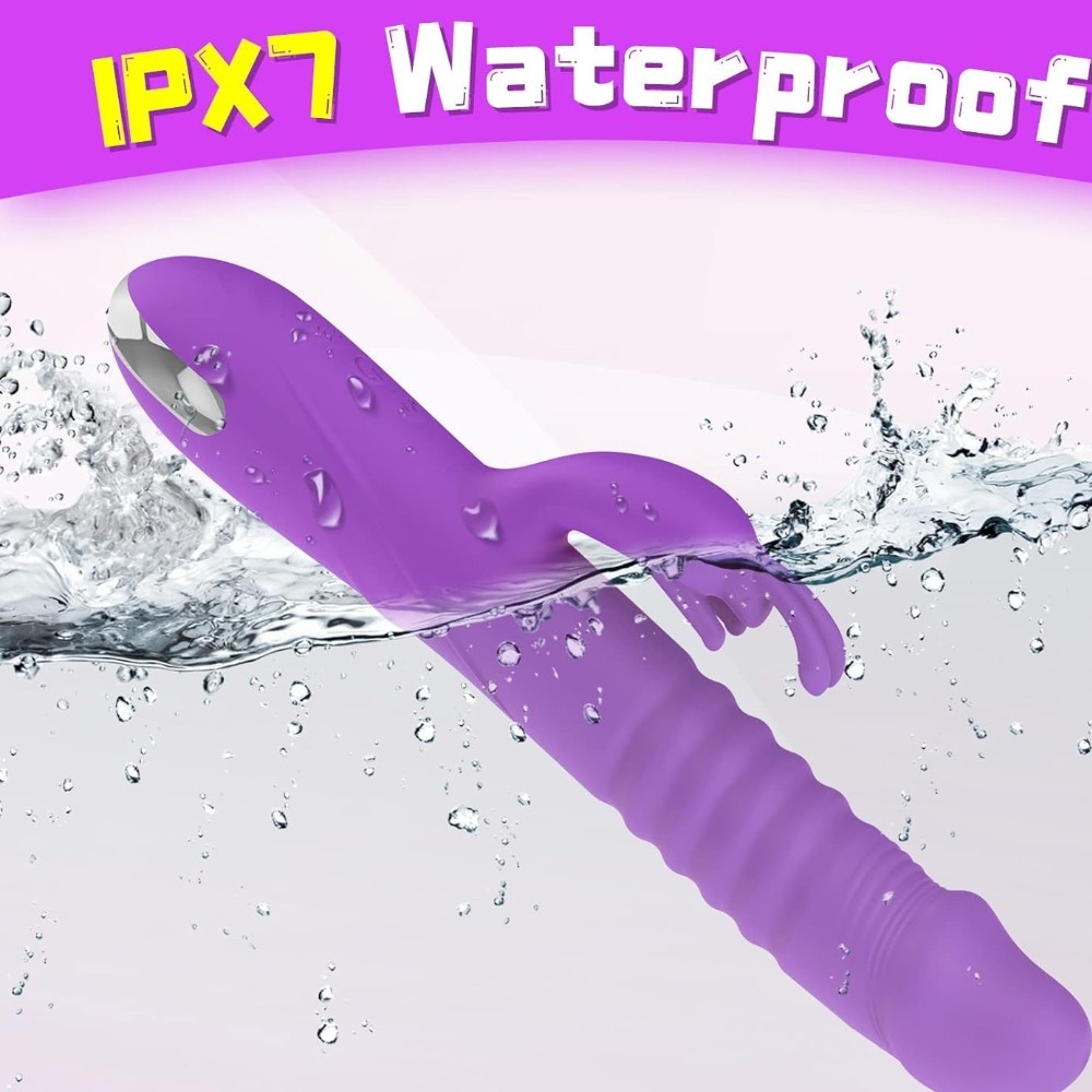 bAŞKa Sex Toys Aise Bionic Design İleri Geri Hareketli Rabbit Vibratör