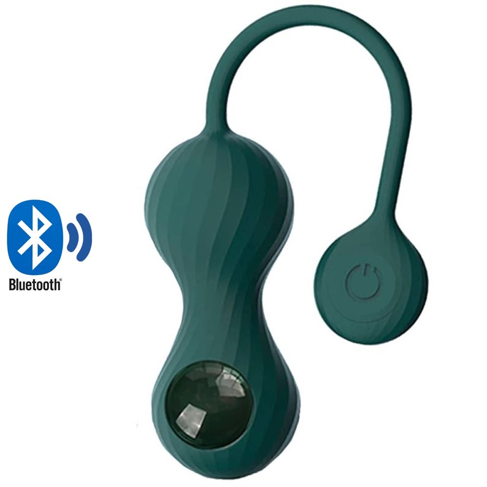 Magic Motion Crystal Duo Smart Kegel Vibrator With Weight Set