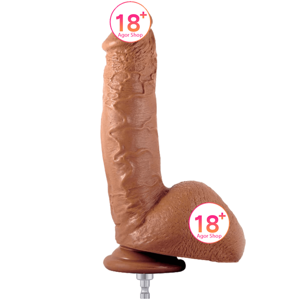 Hismith Premium Sex Machine 23 cm Huge Silicone Dildo