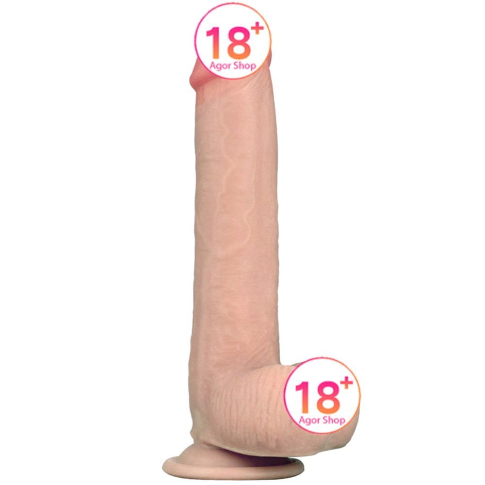 Lovetoy Sliding-Skin Dual Layered Deri Kaydırmalı Dildo 23 Cm LV317003