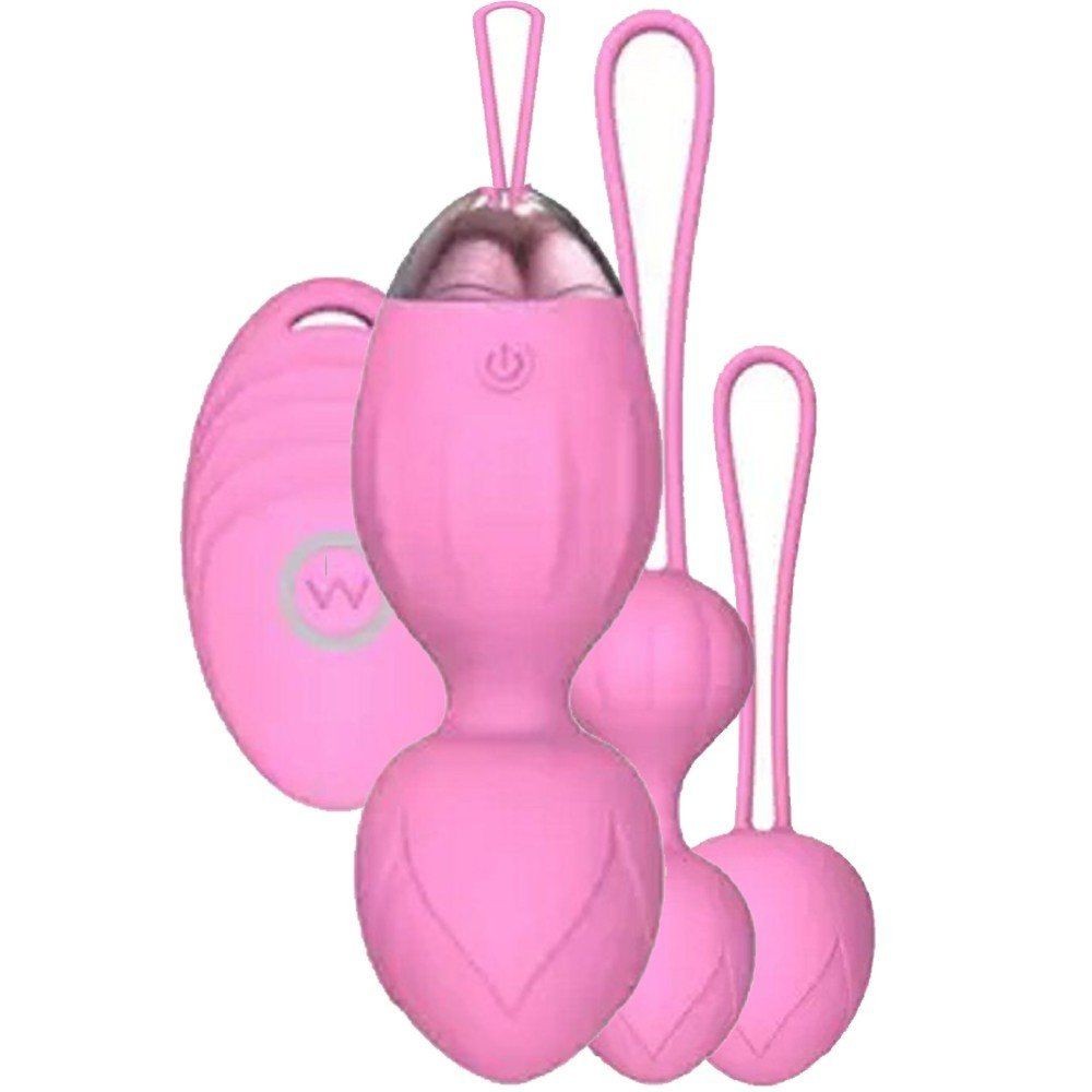 bAŞKa Exuis Kegel Balls Uzaktan Kumanda Kegel Vibratör Seti