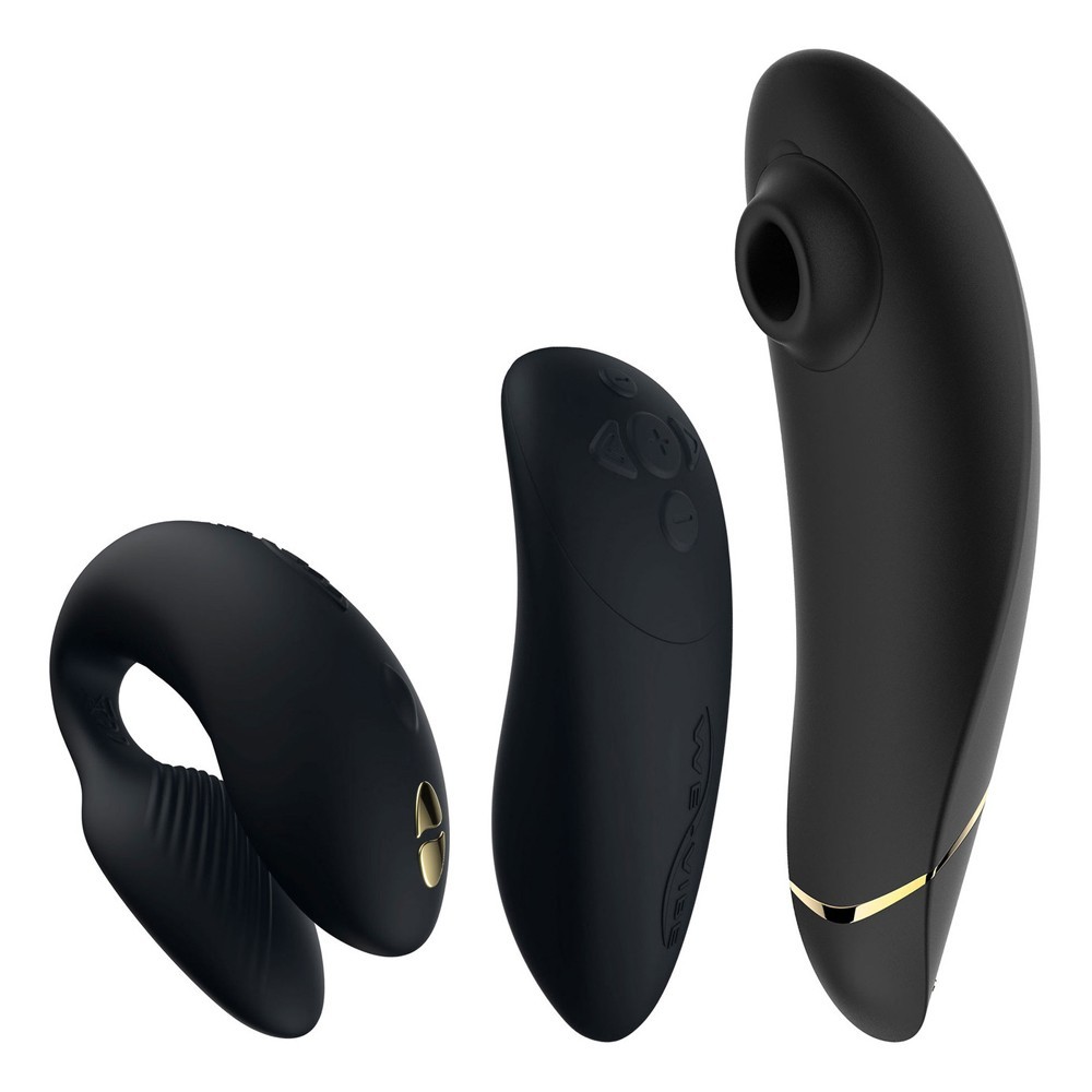 Golden Moments Koleksiyonu 2 - We-Vibe Chorus Çiftler Vibratörü ve Womanizer Premium 2 Klitoris Stimülatörü