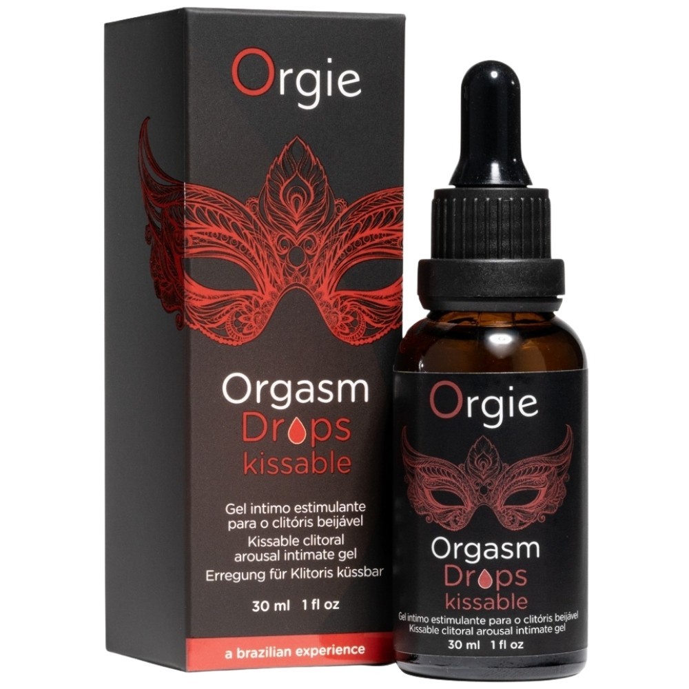 Orgie Orgasm Drops Kissable Clitoral Stimulating Drops 30 Ml