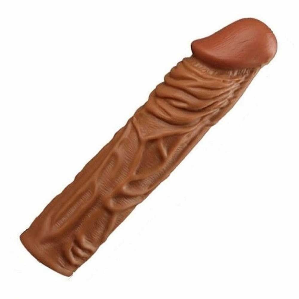 bAŞKa Mega Enlarger Sleeve Aftio Yumuşak Et Doku Realistik Penis Kılıfı