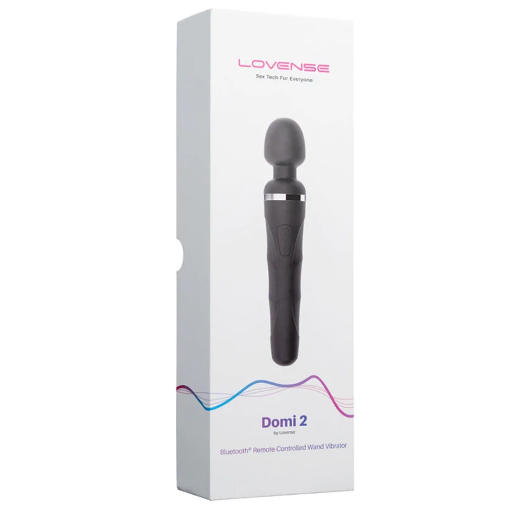 Lovense Domi 2 Bluetooth Cordless Mini Wand Vibrator