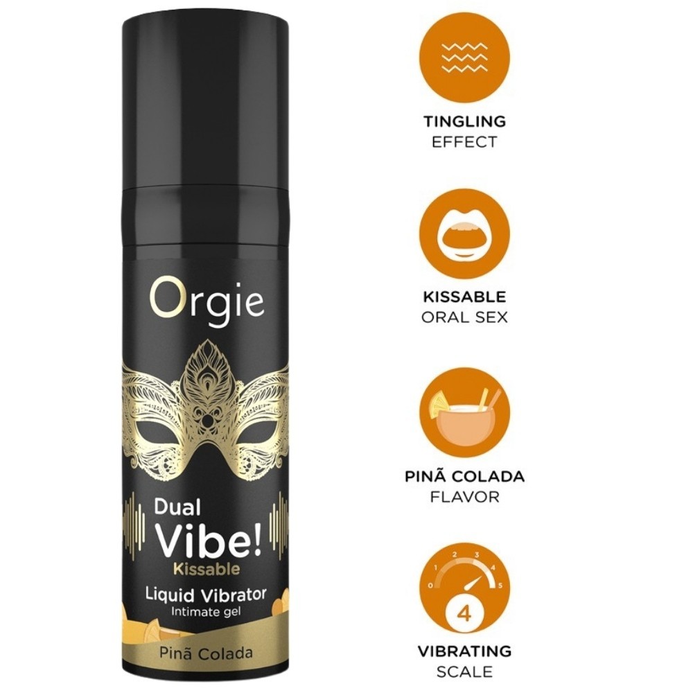 Orgie Dual Vibe Liquid Vibrator 15 Ml Sıvı Vibratör Jel