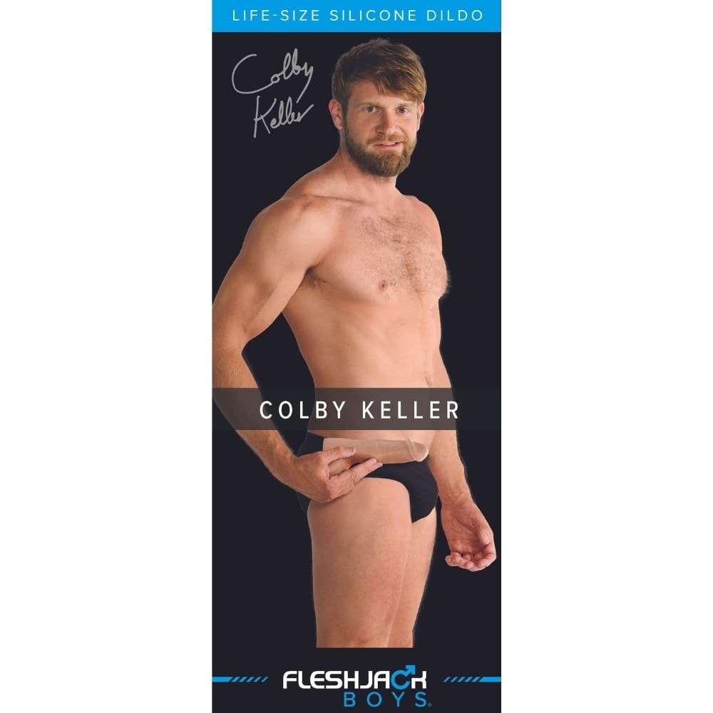 Original Fleshjack Boys Colby Keller Dildo Realistik Penis