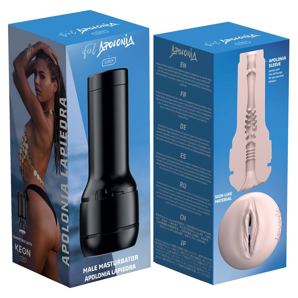 Kiiroo Star Collection Strokers Feel Apolonia Lapiedra Masturbator