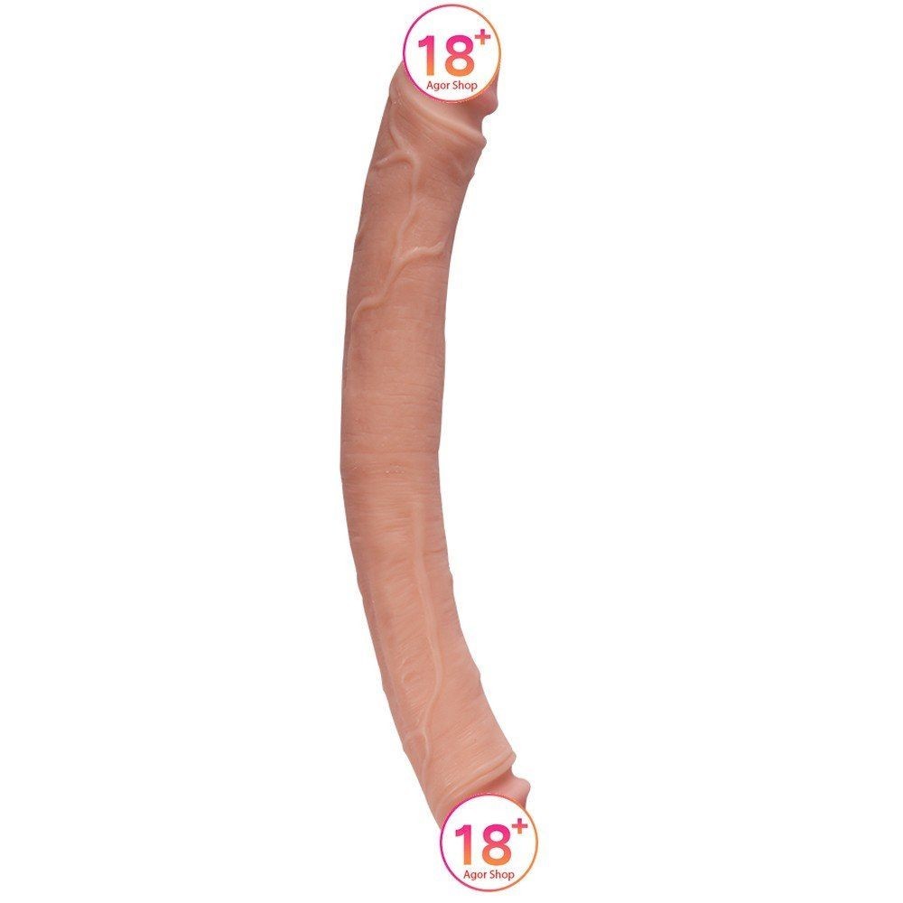 Shequ Elvis Flexible Moon Çift Taraflı Realistik Penis XS-WBC10067-S