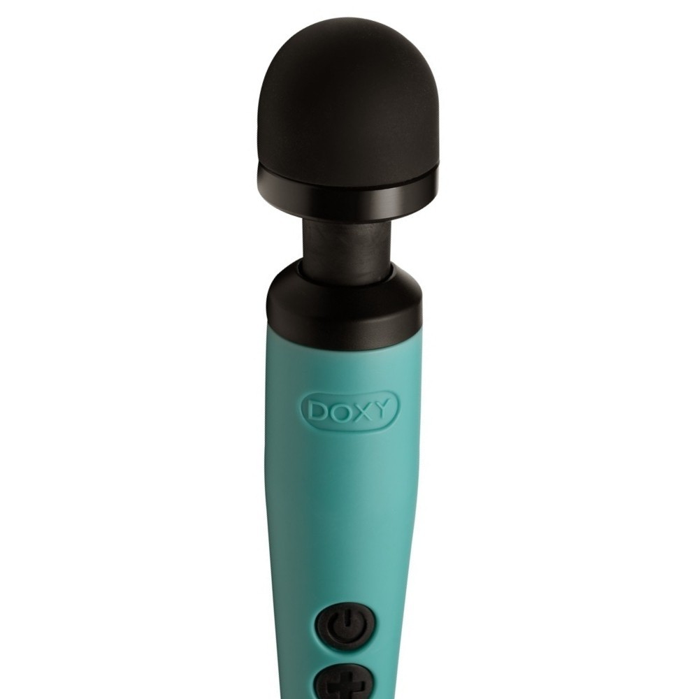 Doxy 3 Stylish Massage Wand USB-C Rechargeable Masaj Wand Vibratör Turquoise