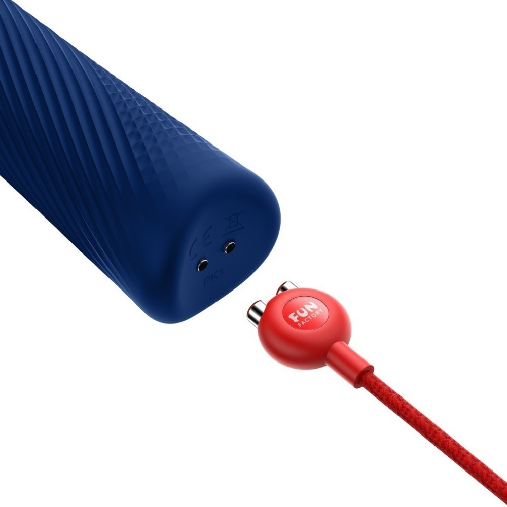 Fun Factory Vım Premium Massager Masaj Wand Vibratör Blue