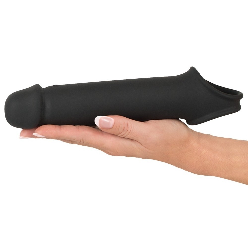 Rebel Men's Gear Remote Controlled Penis Extension Titreşimli Penis Kılıfı