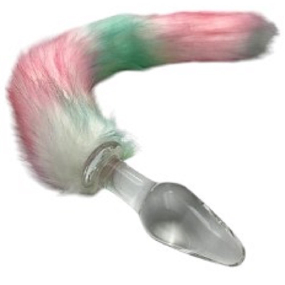 bAŞKa Anal Fantasy Glass Tail Plug Kuyruklu Cam Anal Plug