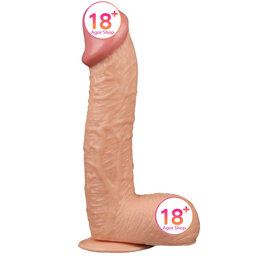 Lovetoy King Sized Realistic Dildo 10.5'' Büyük Realistik Penis LV2207