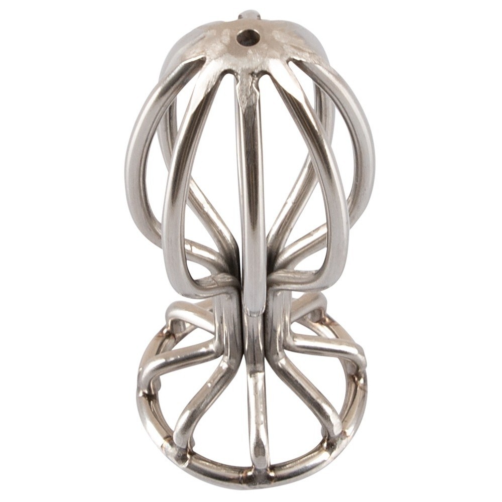 Anos Finest Butt Wear Metal Cage Butt Plug 6.8 Cm