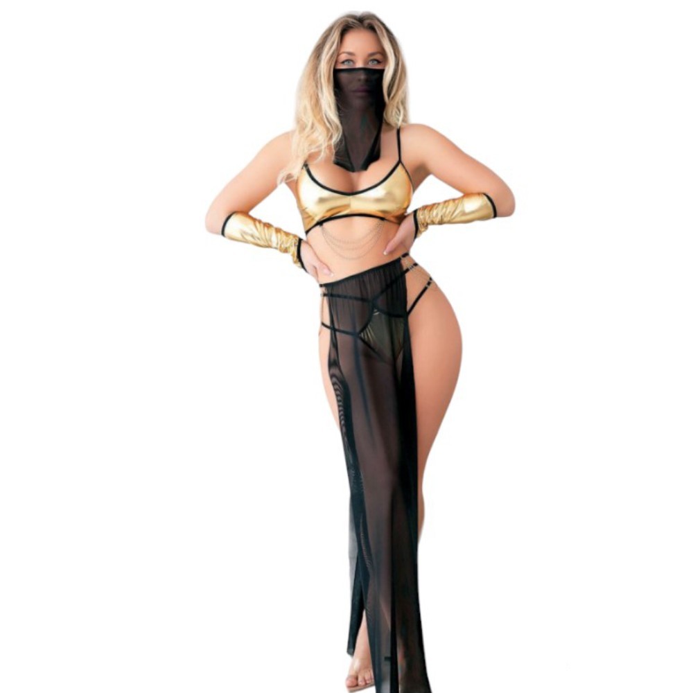 bAŞKa Fantasy Wear Gold Dansöz Kostüm
