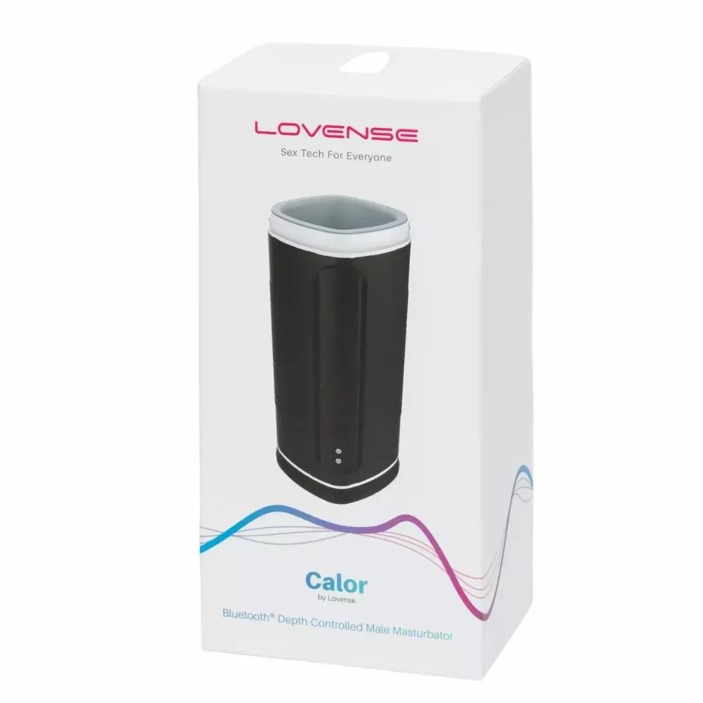 Lovense Calor Depth-Controlled Heating Male Telefon Kontrollü Masturbator