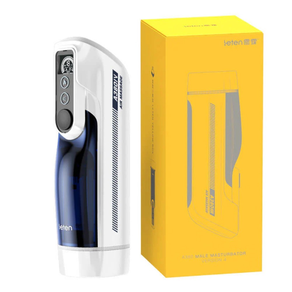 Leten A380 IV Version Masturbator Isıtmalı İleri Hareketli Vajina