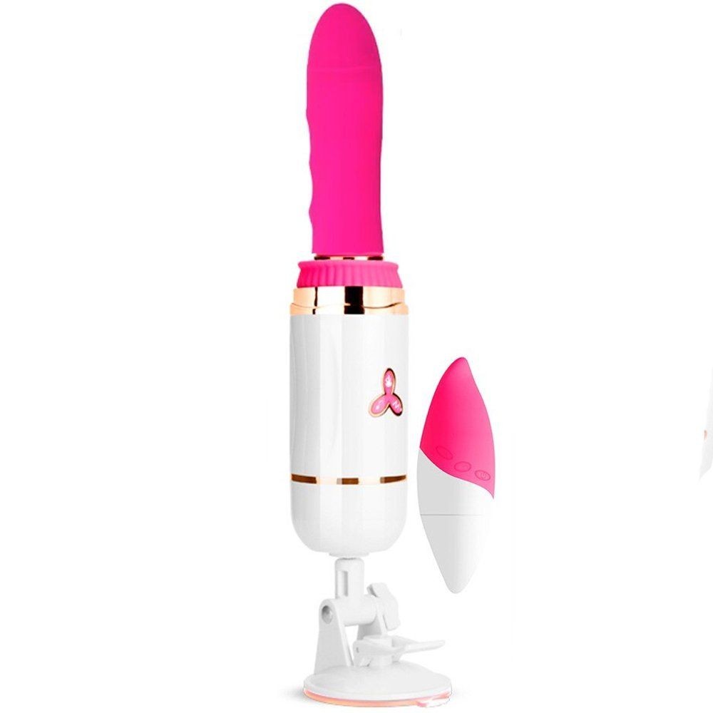 bAŞKa Vibes Heating Thrusting Remote Control Sex Machine Vibratör