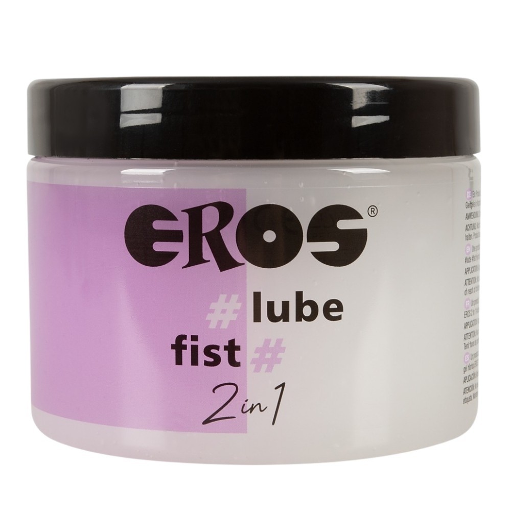 Eros 2 İn 1 Lube Fist Su ve Silikon Bazlı 500 Ml Kayganlaştırıcı Jel