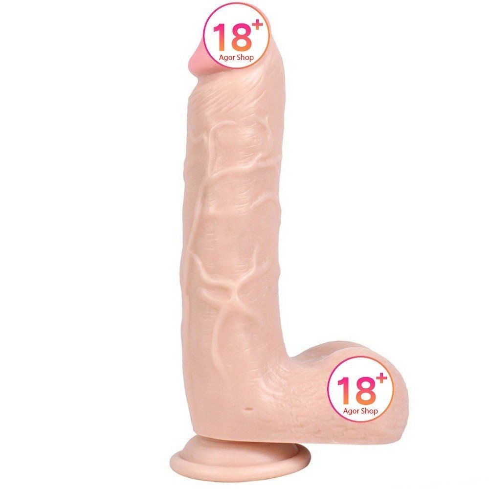 Xise Dildo Series Adam Rubber  21 cm Realistik Penis XS-WBC10012