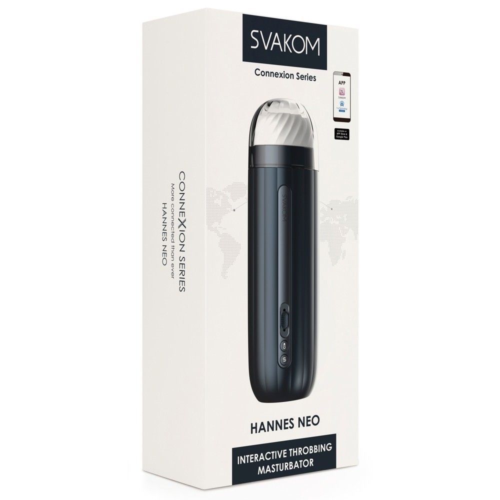 Svakom Connexion Series Hannes Neo Telefon Kontrollü Masturbator