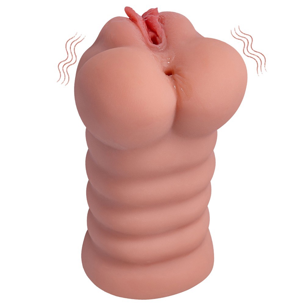 Shequ Ramar Vibrating Pussy Titreşimli Anal ve Vajinal Masturbator SQ-MAV60128