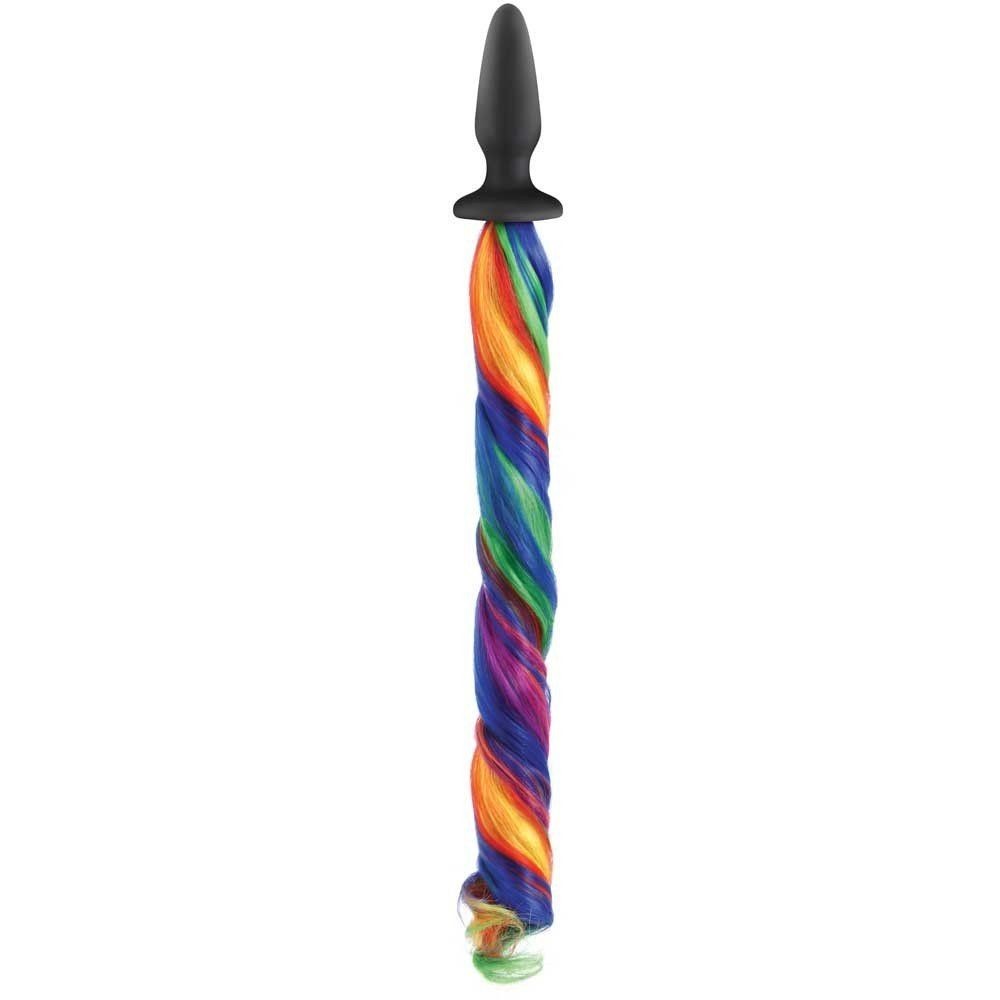 NS Novelties Unicorn Tails Pastel Rainbow Kuyruklu Anal Plug