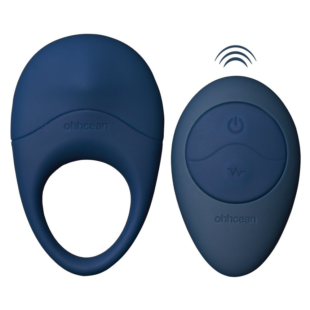 Ohhcean Penis Ring With Remote Titreşimli Penis Halkası
