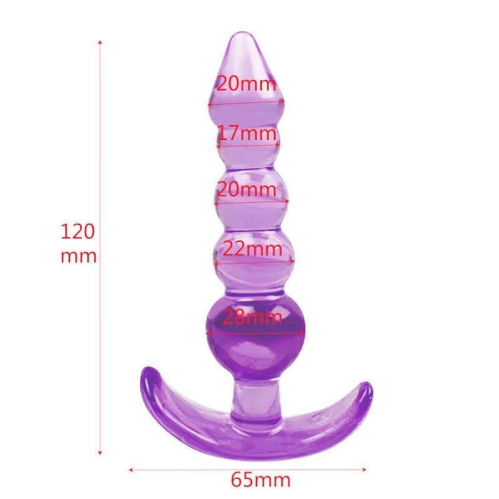 bAŞKa Anal Play Silicone Butt Beads Anal Training