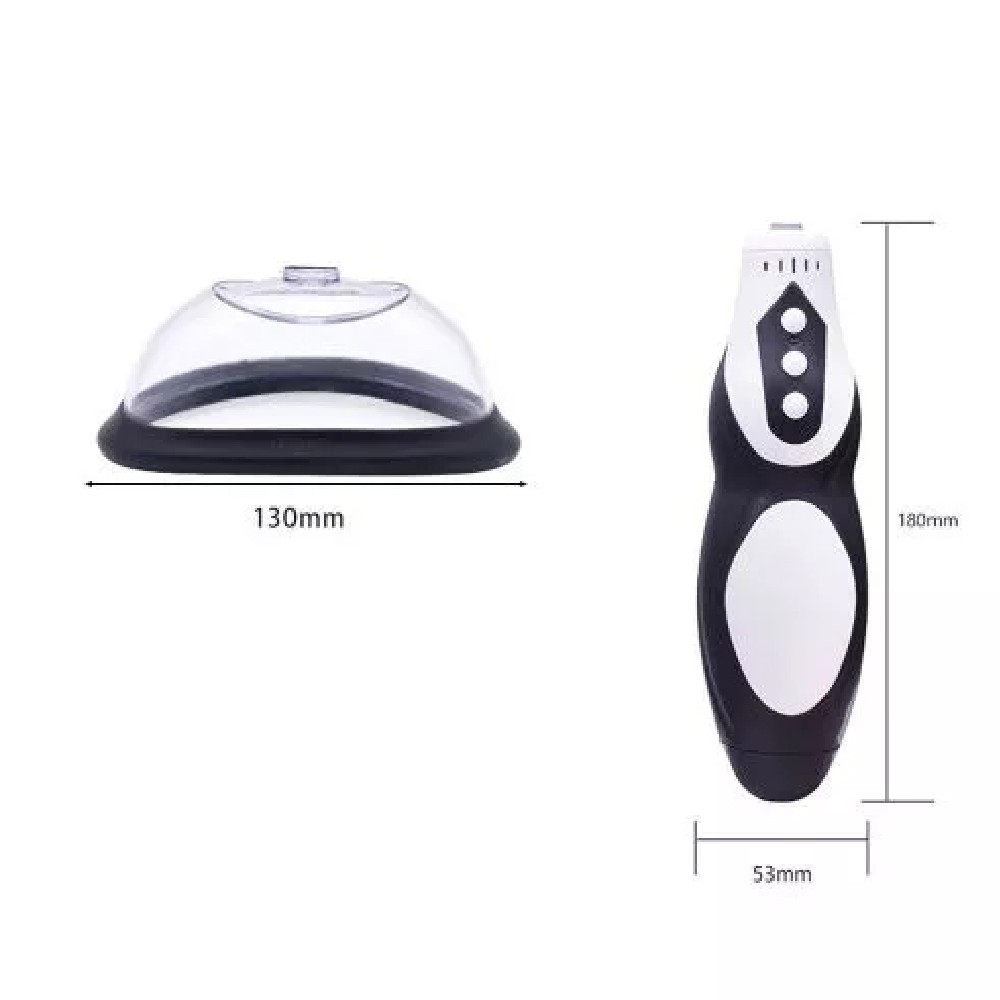 bAŞKa Passion Vagina Pump Titreşimli ve Emiş Güçlü Vajina Pompası