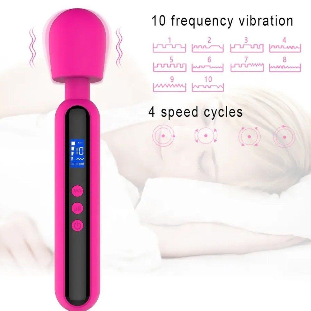 bAŞKa Shumix Oem Ultra Güçlü Slike Silikon Masaj Wand Vibratör