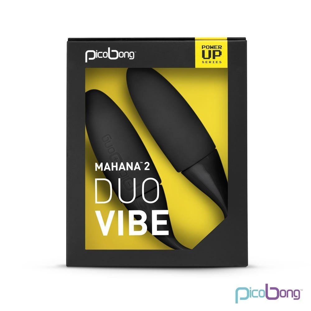 Picobong Mahana 2 Black Çift Titreşimli Partner Vibratör