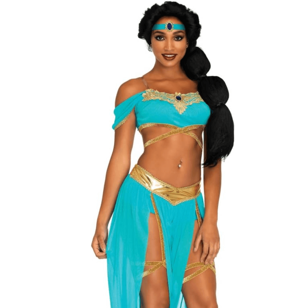 bAŞKa Fantasy Wear Lingerie Dreams Seksi Dansöz Kostümü-Mavi