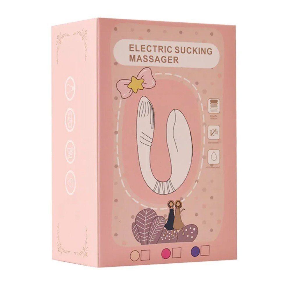 bAŞKa Wearable Sucking Vibe Couples Emiş Güçlü Giyilebilir Partner Vibratör