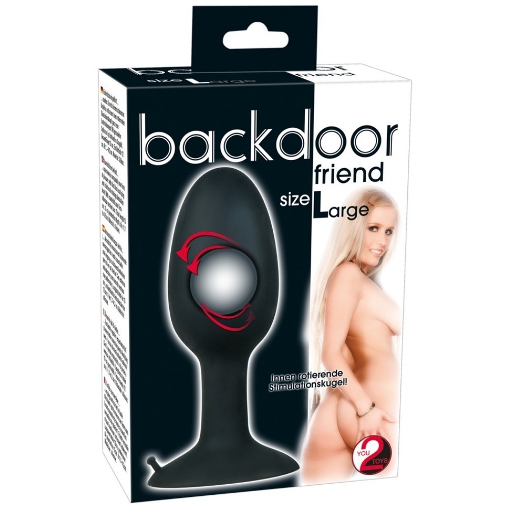 You2Toys Backdoor Friend Large 12 Cm Silikon Anal Plug