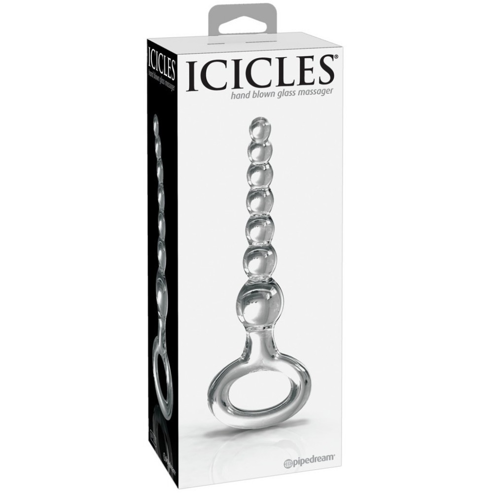 Pipedream İcicles No. 67 Blown Glass With Cam Dildo
