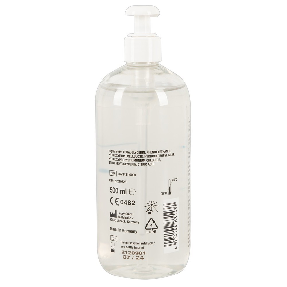 Just Glide Medical Anal Lubricant Gel 500 Ml Anal Kayganlaştırıcı Jel