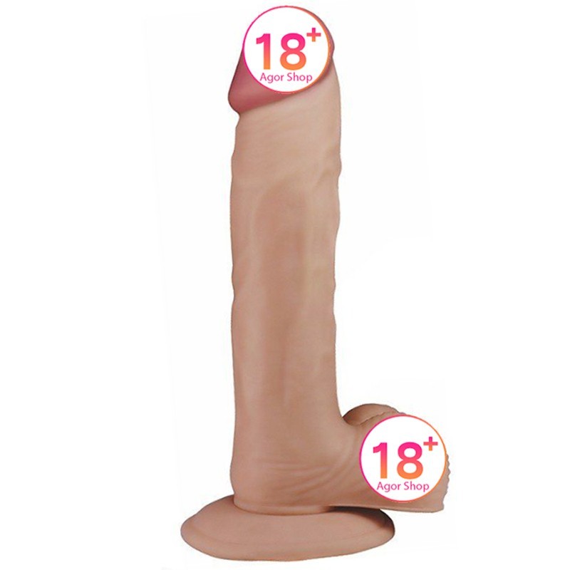 Lovetoy The Ultra Soft Dude Dildo 23 cm Realistik Penis LV1086
