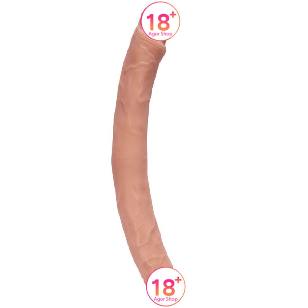 Shequ Grover Large 38 cm Flexible Çift Taraflı Penis XS-WBC10067-L