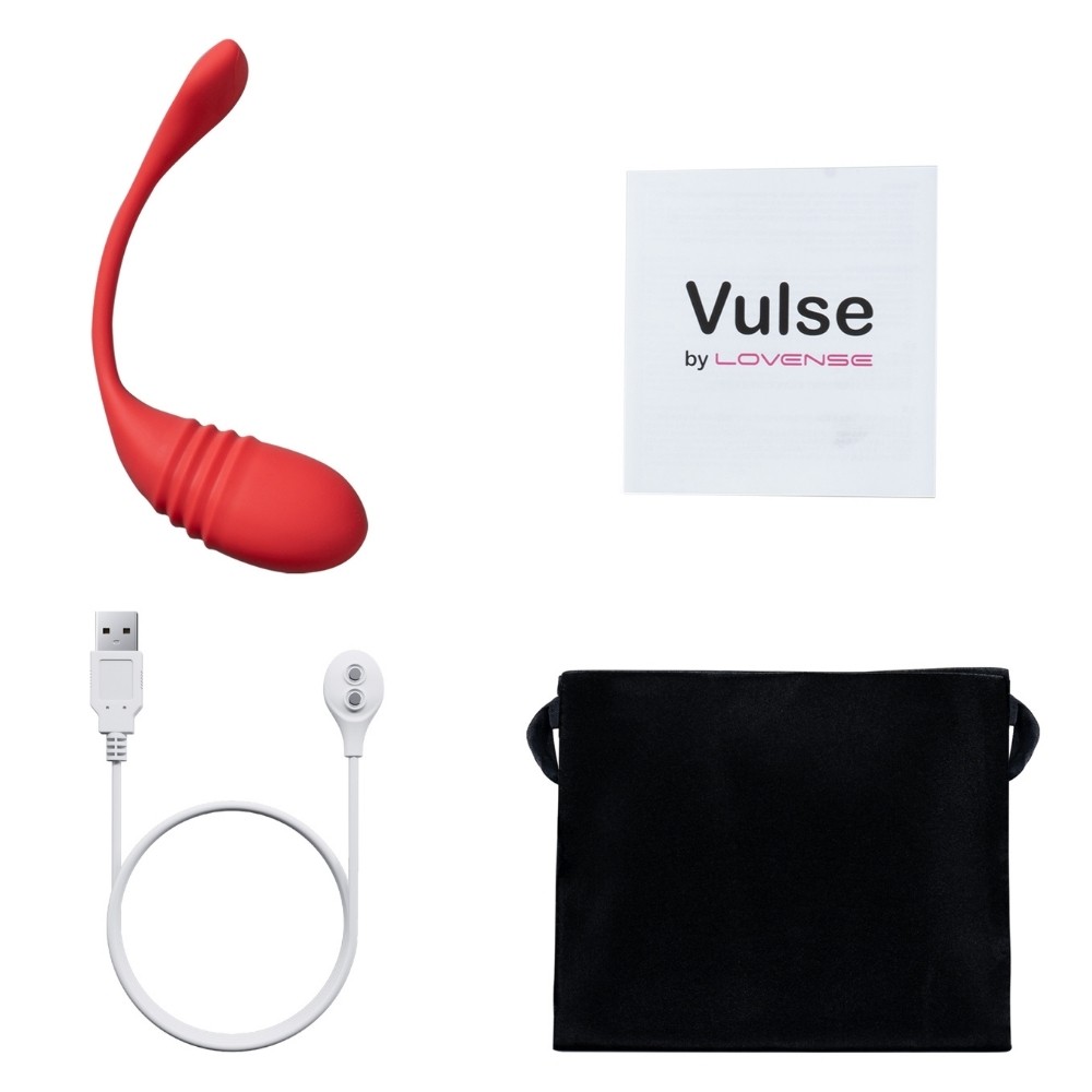 Lovense Vulse Telefon Kontrollü ve İleri Geri Hareketli Egg Vibratör