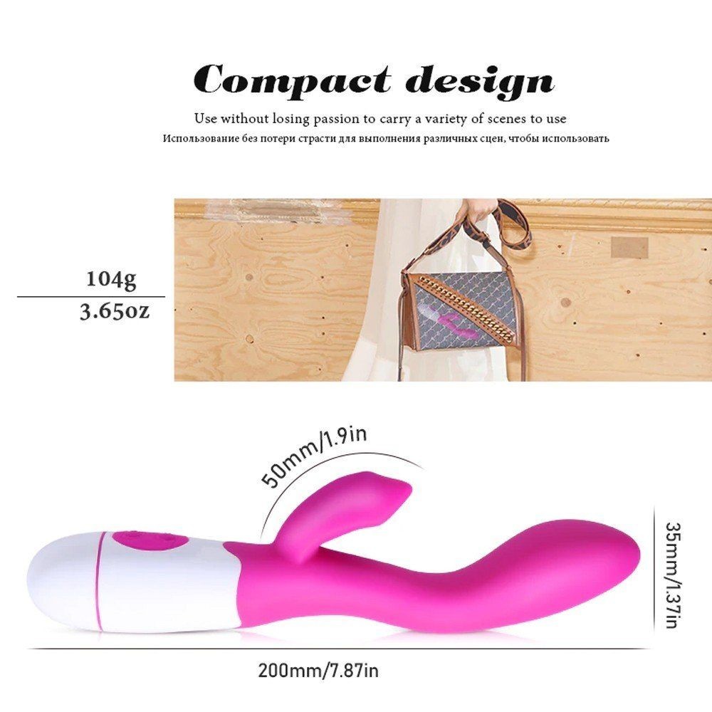 bAŞKa Berius Curve Rechargeable G-Spot Rabbit Vibratör