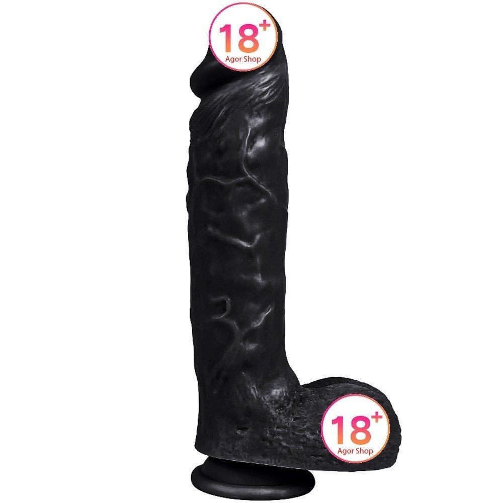 Dildo Series Spartacus 24 Cm Realistik Dev Zenci Penis XS-WBC10003-B