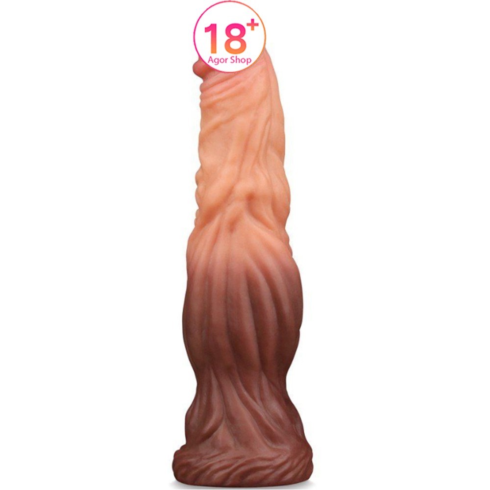 Lovetoy Nature Cock 10'' Çift Katmanlı Büyük Realistik Penis LV411015