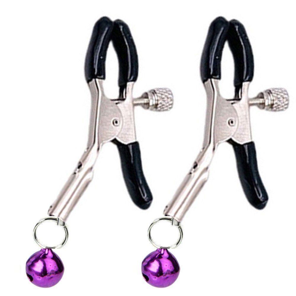 bAŞKa Fetish Fantasy Series Nipple Clamps 2 Beads Göğüs Ucu Klipsi