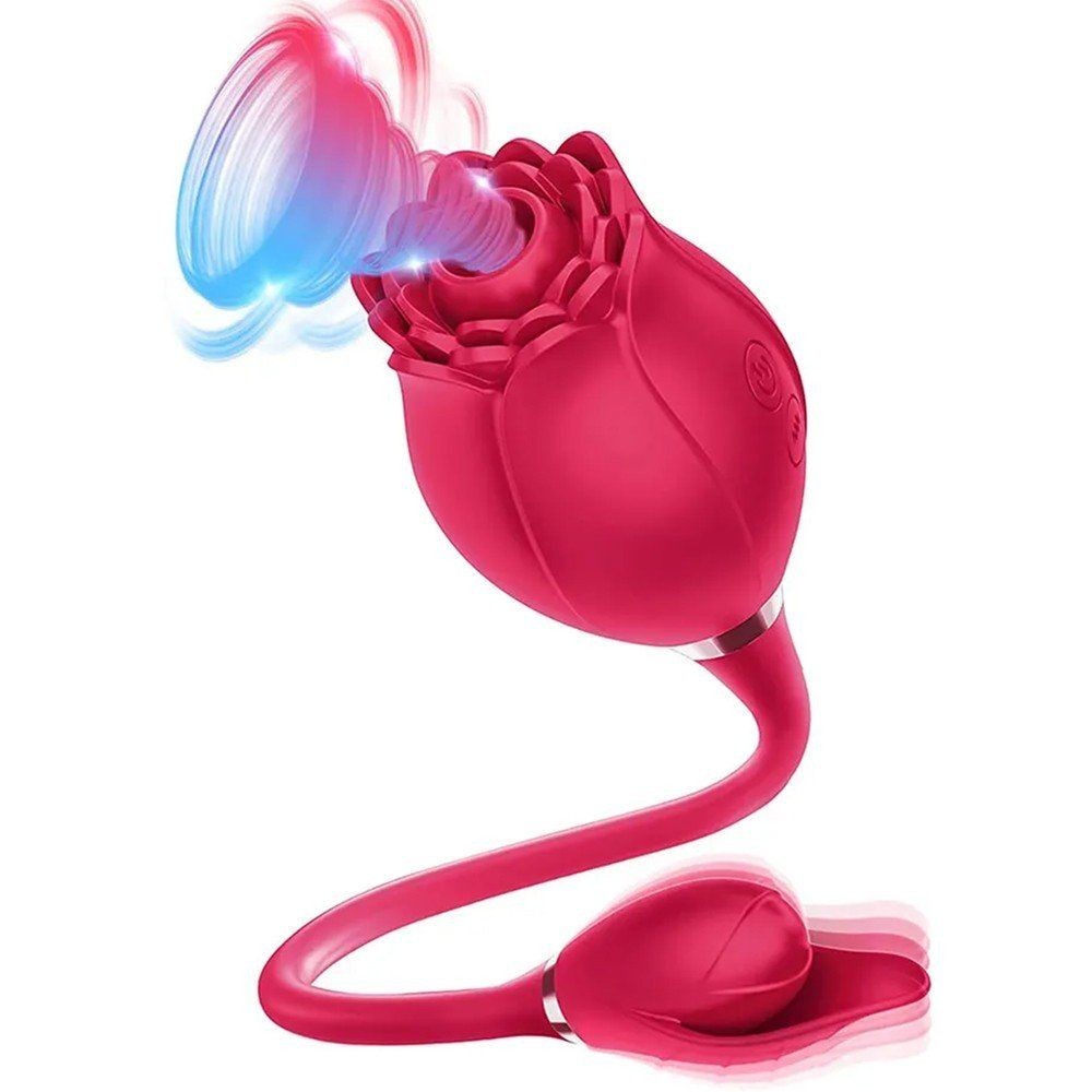 bAŞKa Rose Klitoral Emiş Güçlü Gül Vibratör